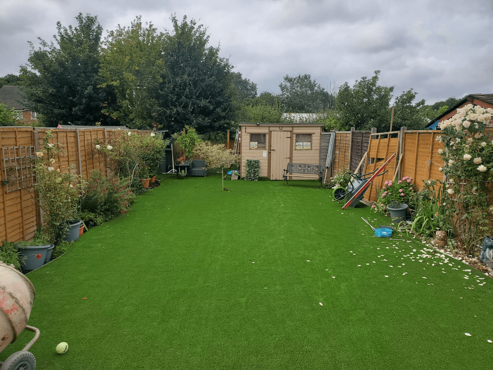 Large Garden Artificial Grass